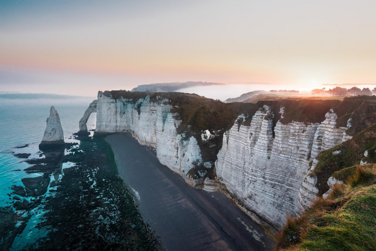 Étretat seafront